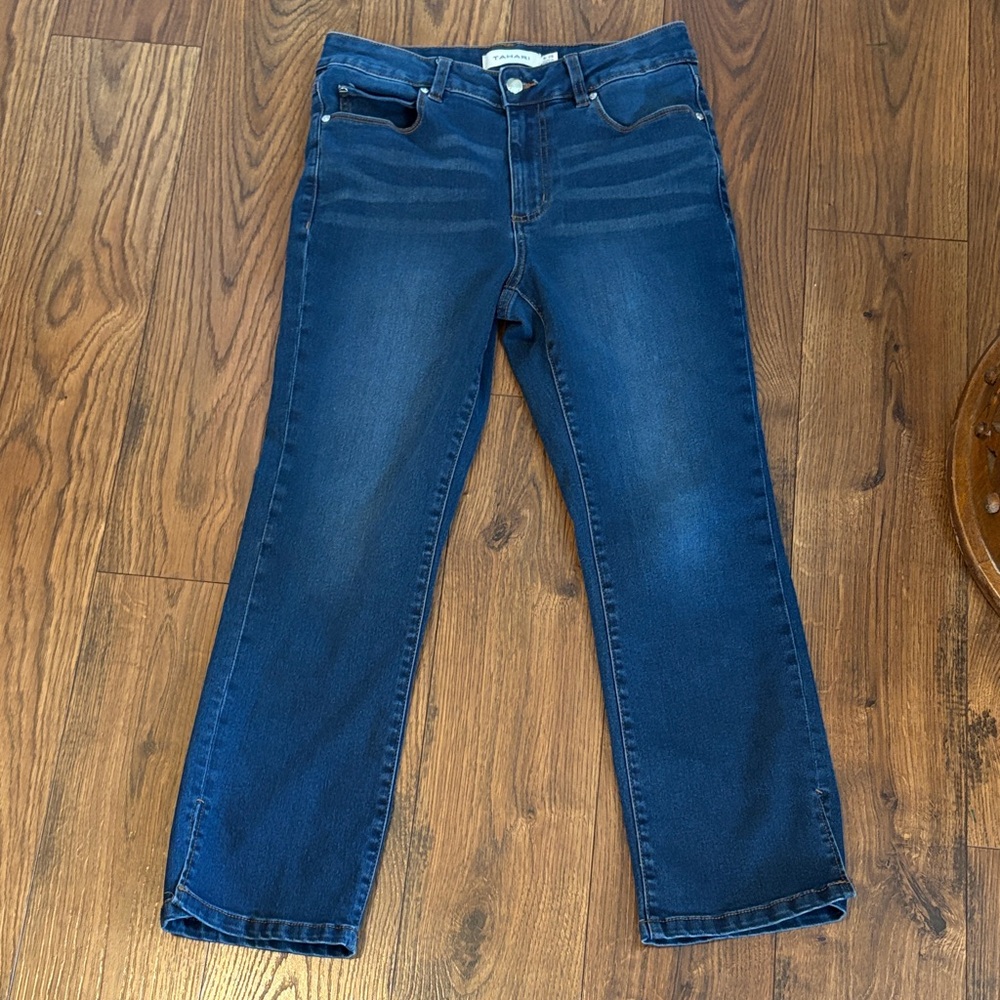 Tahari Indigo Denim Jeans - Picture 1 of 14